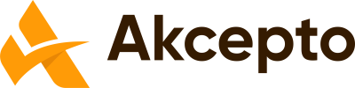 Akcepto — logo